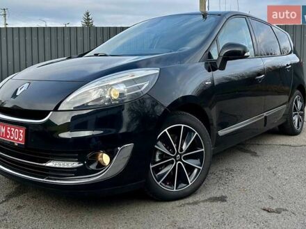 Черный Рено Гранд Сценик, объемом двигателя 1.6 л и пробегом 233 тыс. км за 10200 $, фото 1 на Automoto.ua