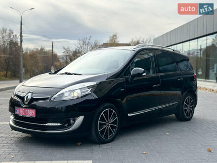 Черный Рено Гранд Сценик, объемом двигателя 1.6 л и пробегом 185 тыс. км за 10400 $, фото 1 на Automoto.ua