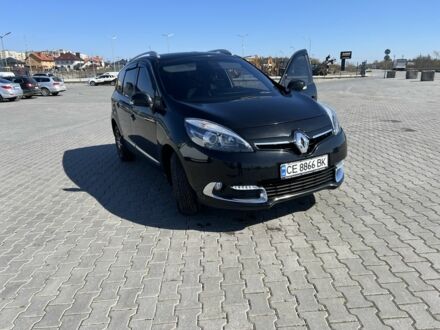 Черный Рено Гранд Сценик, объемом двигателя 1.6 л и пробегом 225 тыс. км за 9499 $, фото 1 на Automoto.ua
