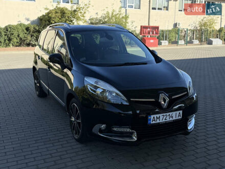 Рено Гранд Сценік 2013 у Житомирі на Automoto.ua Чорний Рено Гранд Сценік, об'ємом двигуна 1.6 л та пробігом 246 тис. км за 9650 $, фото 1 на Automoto.ua