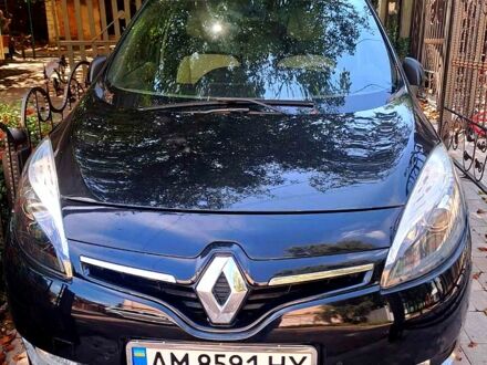 Черный Рено Гранд Сценик, объемом двигателя 1.5 л и пробегом 165 тыс. км за 9100 $, фото 1 на Automoto.ua