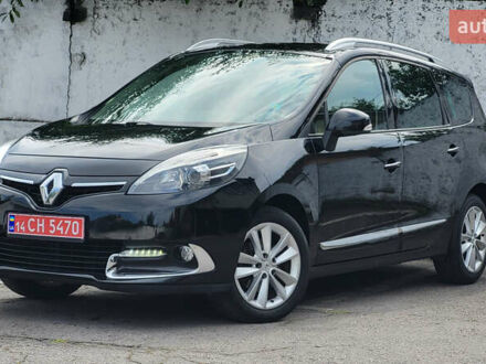 Чорний Рено Гранд Сценік, об'ємом двигуна 1.6 л та пробігом 285 тис. км за 9199 $, фото 1 на Automoto.ua