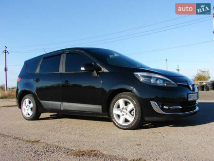 Черный Рено Гранд Сценик, объемом двигателя 1.5 л и пробегом 216 тыс. км за 8900 $, фото 1 на Automoto.ua