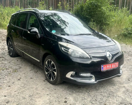 Черный Рено Гранд Сценик, объемом двигателя 1.5 л и пробегом 211 тыс. км за 9950 $, фото 1 на Automoto.ua