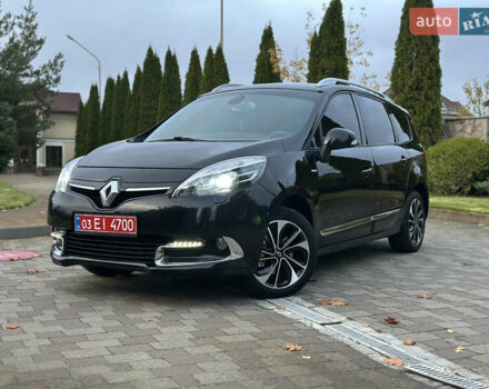 Черный Рено Гранд Сценик, объемом двигателя 1.6 л и пробегом 269 тыс. км за 10500 $, фото 1 на Automoto.ua