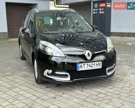 Черный Рено Гранд Сценик, объемом двигателя 1.46 л и пробегом 217 тыс. км за 8800 $, фото 1 на Automoto.ua