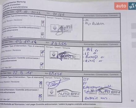 Коричневый Рено Гранд Сценик, объемом двигателя 1.4 л и пробегом 135 тыс. км за 6900 $, фото 17 на Automoto.ua
