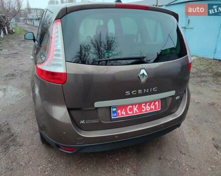 Коричневий Рено Гранд Сценік, об'ємом двигуна 1.5 л та пробігом 260 тис. км за 8450 $, фото 7 на Automoto.ua