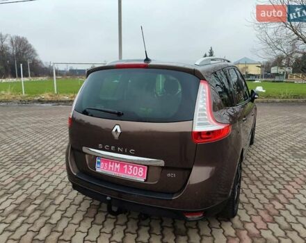 Коричневий Рено Гранд Сценік, об'ємом двигуна 1.6 л та пробігом 152 тис. км за 10800 $, фото 9 на Automoto.ua
