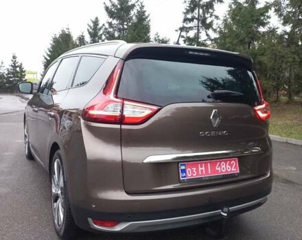 Коричневый Рено Гранд Сценик, объемом двигателя 1.5 л и пробегом 180 тыс. км за 17500 $, фото 4 на Automoto.ua