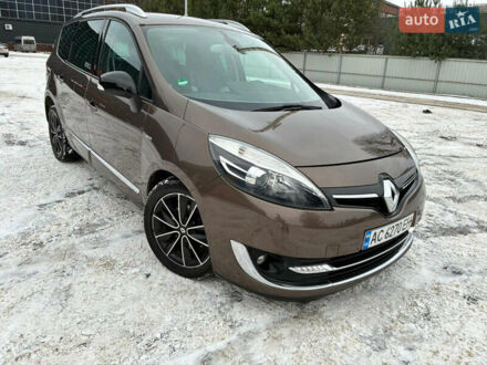 Коричневый Рено Гранд Сценик, объемом двигателя 1.5 л и пробегом 270 тыс. км за 8800 $, фото 1 на Automoto.ua