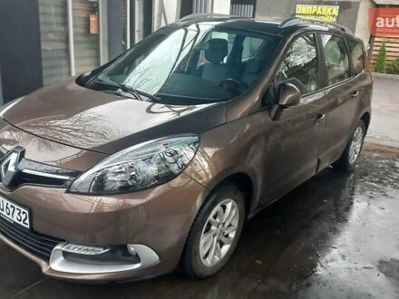 Коричневый Рено Гранд Сценик, объемом двигателя 1.5 л и пробегом 200 тыс. км за 8990 $, фото 1 на Automoto.ua