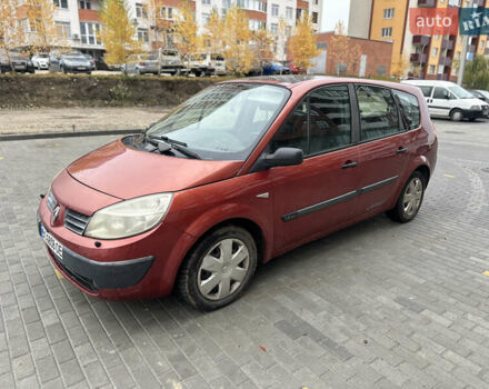 Красный Рено Гранд Сценик, объемом двигателя 1.59 л и пробегом 200 тыс. км за 3500 $, фото 1 на Automoto.ua