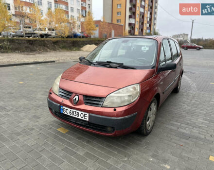 Красный Рено Гранд Сценик, объемом двигателя 1.59 л и пробегом 200 тыс. км за 3500 $, фото 4 на Automoto.ua