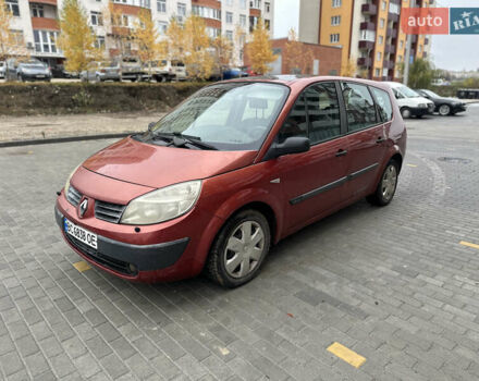 Красный Рено Гранд Сценик, объемом двигателя 1.59 л и пробегом 200 тыс. км за 3500 $, фото 2 на Automoto.ua