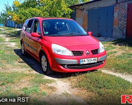 Красный Рено Гранд Сценик, объемом двигателя 2 л и пробегом 180 тыс. км за 5700 $, фото 1 на Automoto.ua