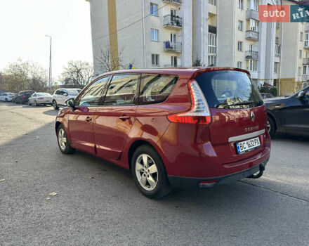 Красный Рено Гранд Сценик, объемом двигателя 1.9 л и пробегом 289 тыс. км за 6500 $, фото 4 на Automoto.ua