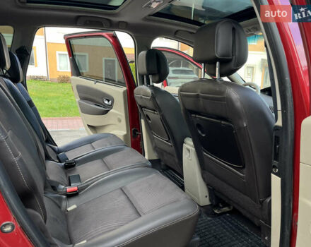 Красный Рено Гранд Сценик, объемом двигателя 1.5 л и пробегом 290 тыс. км за 6950 $, фото 39 на Automoto.ua