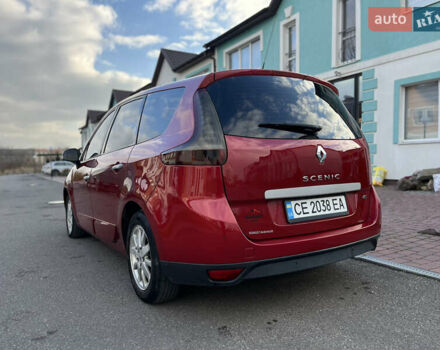 Красный Рено Гранд Сценик, объемом двигателя 1.5 л и пробегом 290 тыс. км за 6950 $, фото 9 на Automoto.ua