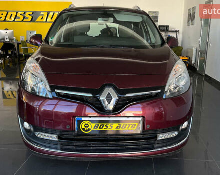 Красный Рено Гранд Сценик, объемом двигателя 1.5 л и пробегом 135 тыс. км за 12350 $, фото 1 на Automoto.ua