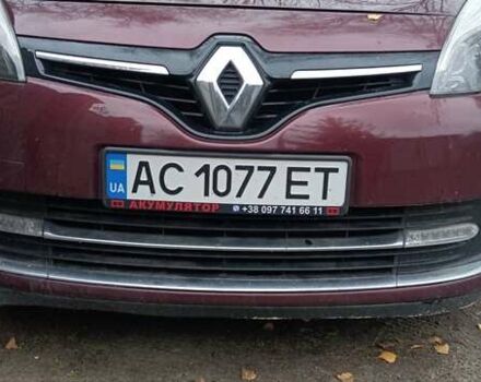 Красный Рено Гранд Сценик, объемом двигателя 1.6 л и пробегом 299 тыс. км за 9799 $, фото 6 на Automoto.ua