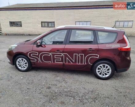 Красный Рено Гранд Сценик, объемом двигателя 1.5 л и пробегом 208 тыс. км за 9500 $, фото 2 на Automoto.ua