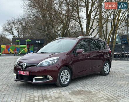Красный Рено Гранд Сценик, объемом двигателя 1.6 л и пробегом 262 тыс. км за 8900 $, фото 1 на Automoto.ua