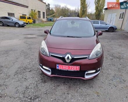 Красный Рено Гранд Сценик, объемом двигателя 1.5 л и пробегом 208 тыс. км за 9500 $, фото 1 на Automoto.ua
