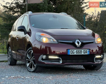 Красный Рено Гранд Сценик, объемом двигателя 1.5 л и пробегом 202 тыс. км за 9350 $, фото 24 на Automoto.ua