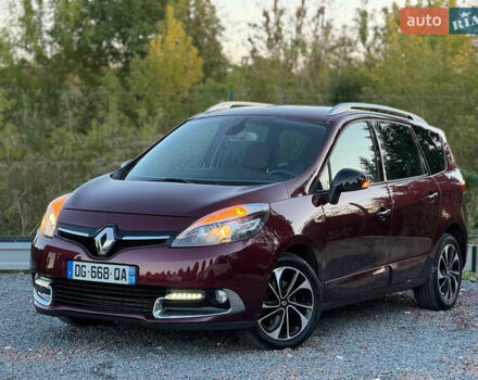 Красный Рено Гранд Сценик, объемом двигателя 1.5 л и пробегом 202 тыс. км за 9350 $, фото 4 на Automoto.ua