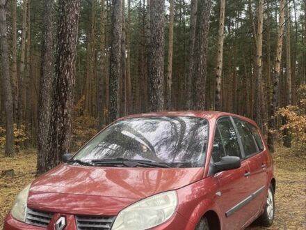 Красный Рено Гранд Сценик, объемом двигателя 2 л и пробегом 218 тыс. км за 4250 $, фото 1 на Automoto.ua