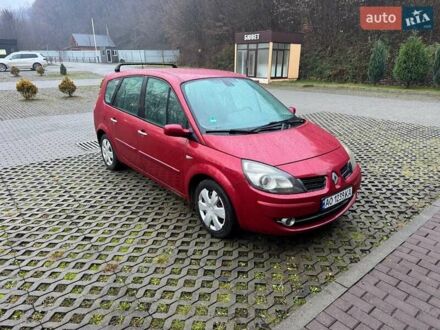 Червоний Рено Гранд Сценік, об'ємом двигуна 1.6 л та пробігом 330 тис. км за 6100 $, фото 1 на Automoto.ua