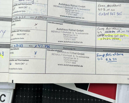 Рено Гранд Сценик, объемом двигателя 1.6 л и пробегом 180 тыс. км за 8200 $, фото 45 на Automoto.ua