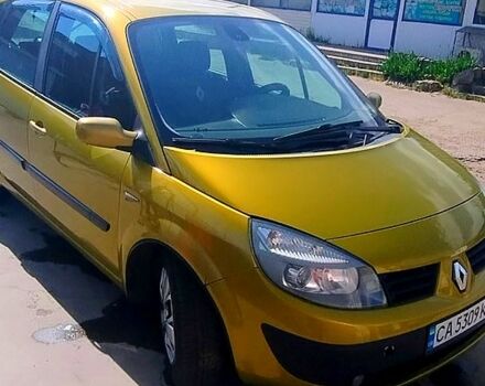 Желтый Рено Гранд Сценик, объемом двигателя 1.9 л и пробегом 226 тыс. км за 6000 $, фото 1 на Automoto.ua