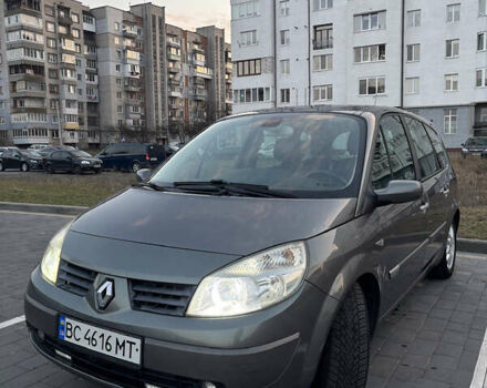 Рено Гранд Сценік 2005 у Львові на Automoto.ua Сірий Рено Гранд Сценік, об'ємом двигуна 1.6 л та пробігом 250 тис. км за 3900 $, фото 9 на Automoto.ua