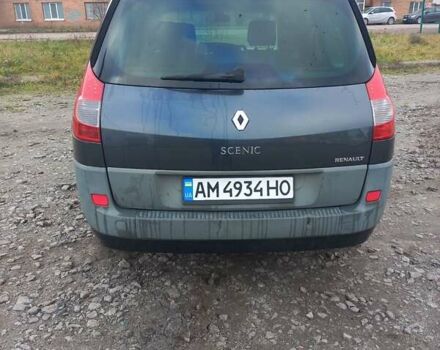 Серый Рено Гранд Сценик, объемом двигателя 2 л и пробегом 215 тыс. км за 4900 $, фото 11 на Automoto.ua