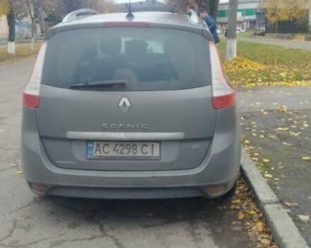 Рено Гранд Сценик 2013 в Старая Выжевка на Automoto.ua Серый Рено Гранд Сценик, объемом двигателя 1.6 л и пробегом 390 тыс. км за 6900 $, фото 5 на Automoto.ua