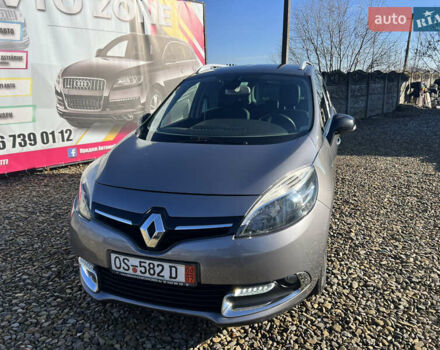 Серый Рено Гранд Сценик, объемом двигателя 1.6 л и пробегом 220 тыс. км за 9299 $, фото 2 на Automoto.ua