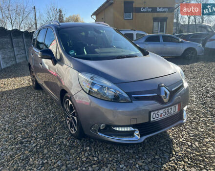 Серый Рено Гранд Сценик, объемом двигателя 1.6 л и пробегом 220 тыс. км за 9299 $, фото 10 на Automoto.ua