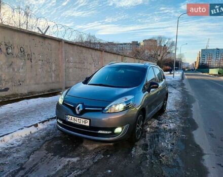Серый Рено Гранд Сценик, объемом двигателя 1.6 л и пробегом 150 тыс. км за 10000 $, фото 6 на Automoto.ua