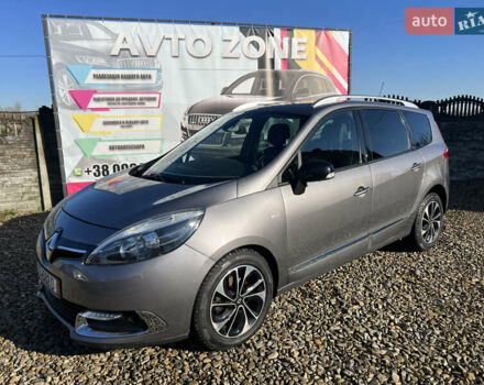 Серый Рено Гранд Сценик, объемом двигателя 1.6 л и пробегом 220 тыс. км за 9299 $, фото 4 на Automoto.ua