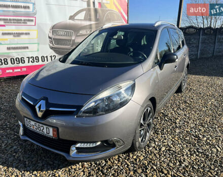 Серый Рено Гранд Сценик, объемом двигателя 1.6 л и пробегом 220 тыс. км за 9299 $, фото 3 на Automoto.ua