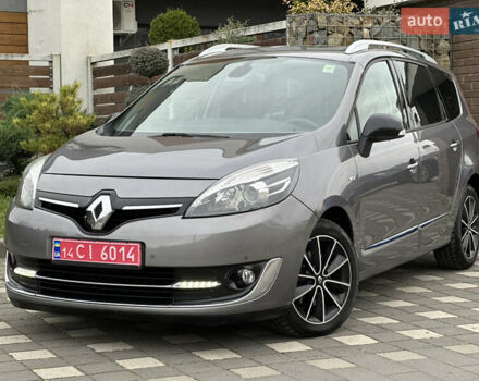 Серый Рено Гранд Сценик, объемом двигателя 1.6 л и пробегом 229 тыс. км за 10650 $, фото 7 на Automoto.ua