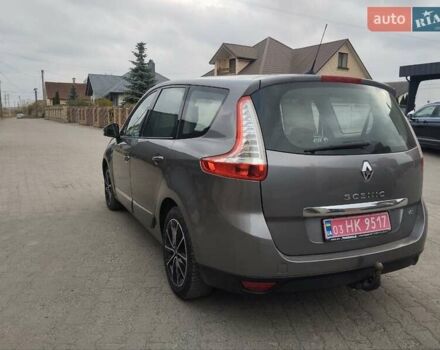 Серый Рено Гранд Сценик, объемом двигателя 1.5 л и пробегом 219 тыс. км за 10400 $, фото 10 на Automoto.ua