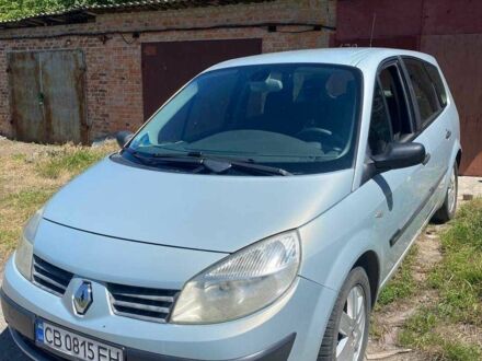 Серый Рено Гранд Сценик, объемом двигателя 1.6 л и пробегом 230 тыс. км за 5000 $, фото 1 на Automoto.ua