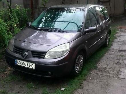 Рено Гранд Сценик 2004 в Ужгороде на Automoto.ua Серый Рено Гранд Сценик, объемом двигателя 1.9 л и пробегом 300 тыс. км за 4500 $, фото 1 на Automoto.ua