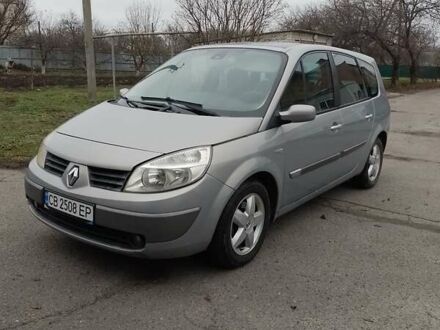 Серый Рено Гранд Сценик, объемом двигателя 1.9 л и пробегом 287 тыс. км за 4290 $, фото 1 на Automoto.ua