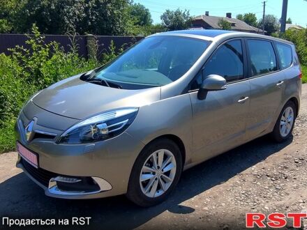 Серый Рено Гранд Сценик, объемом двигателя 1.5 л и пробегом 223 тыс. км за 9500 $, фото 1 на Automoto.ua