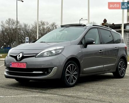 Сірий Рено Гранд Сценік, об'ємом двигуна 1.5 л та пробігом 168 тис. км за 10950 $, фото 1 на Automoto.ua