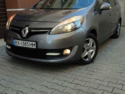Серый Рено Гранд Сценик, объемом двигателя 1.5 л и пробегом 210 тыс. км за 9650 $, фото 1 на Automoto.ua